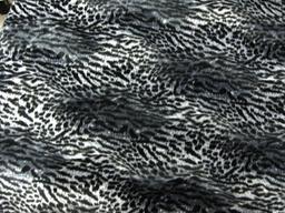 Pleather Backed Faux Fur0