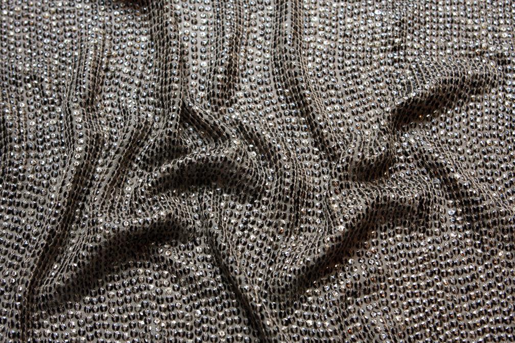 Sequins on Silk Chiffon3