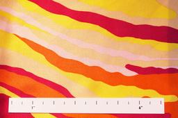 REDUCED Printed Silk Charmeuse0