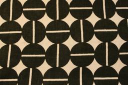 Linen Upholstery Geometric Print0