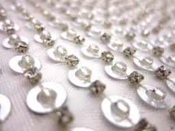Sequins Beads Crystal on Tulle2