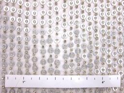 Sequins Beads Crystal on Tulle1