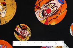 Printed Silk Crepe de Chine0