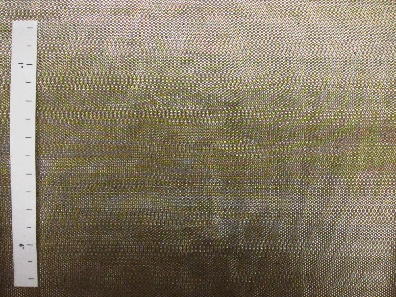 Silk Metallic Derby Weave Jacquard0