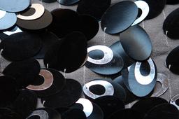 Novelty Paillettes on Silk Chiffon2