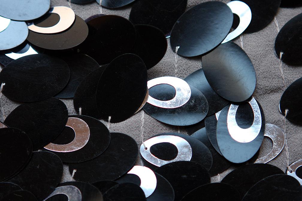 Novelty Paillettes on Silk Chiffon2