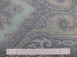 Printed Iridescent Silk Chiffon0