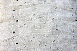 Cotton Eyelet in White2