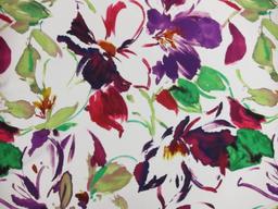 Printed Silk Charmeuse0