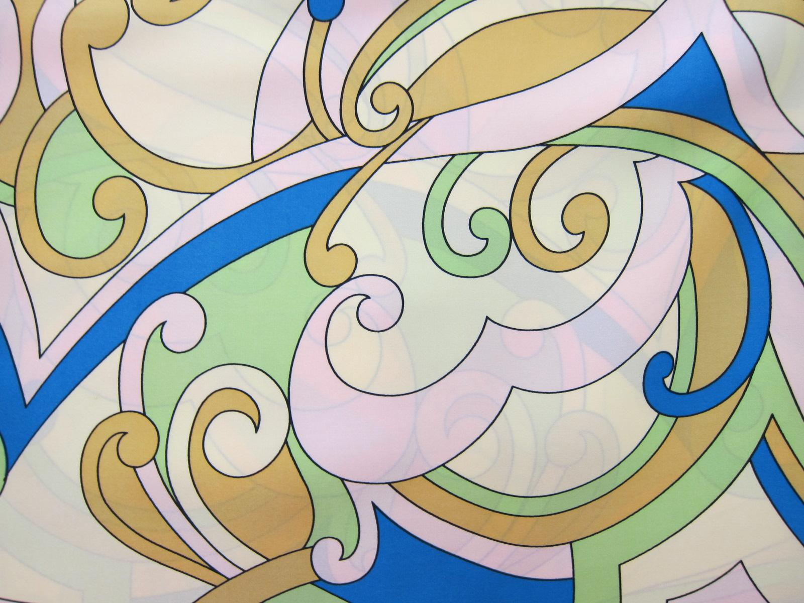 Printed Silk Charmeuse