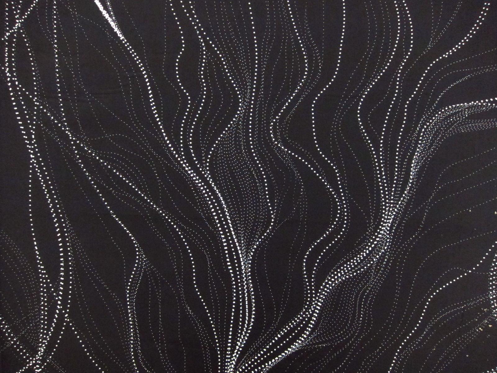 Australian Cotton Print With Aboriginal Motif0