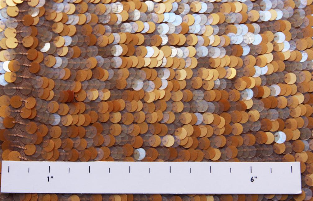 Pailettes on Silk Chiffon2