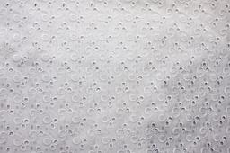 Cotton Eyelet in White1