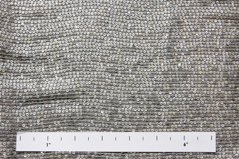 Sequins on Silk Chiffon1