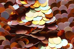 Pailettes on Silk Chiffon3