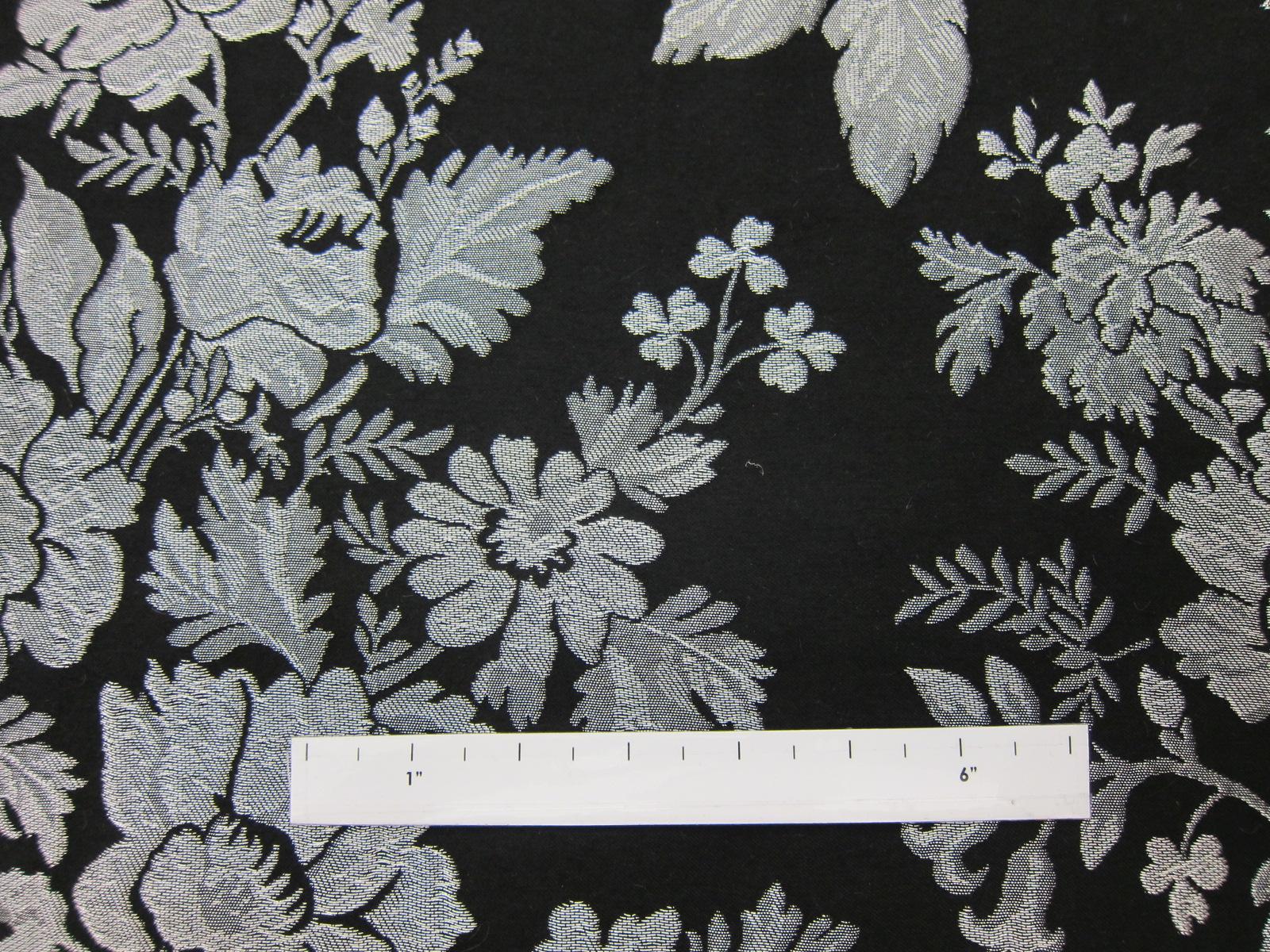 Metallic Floral Brocade0