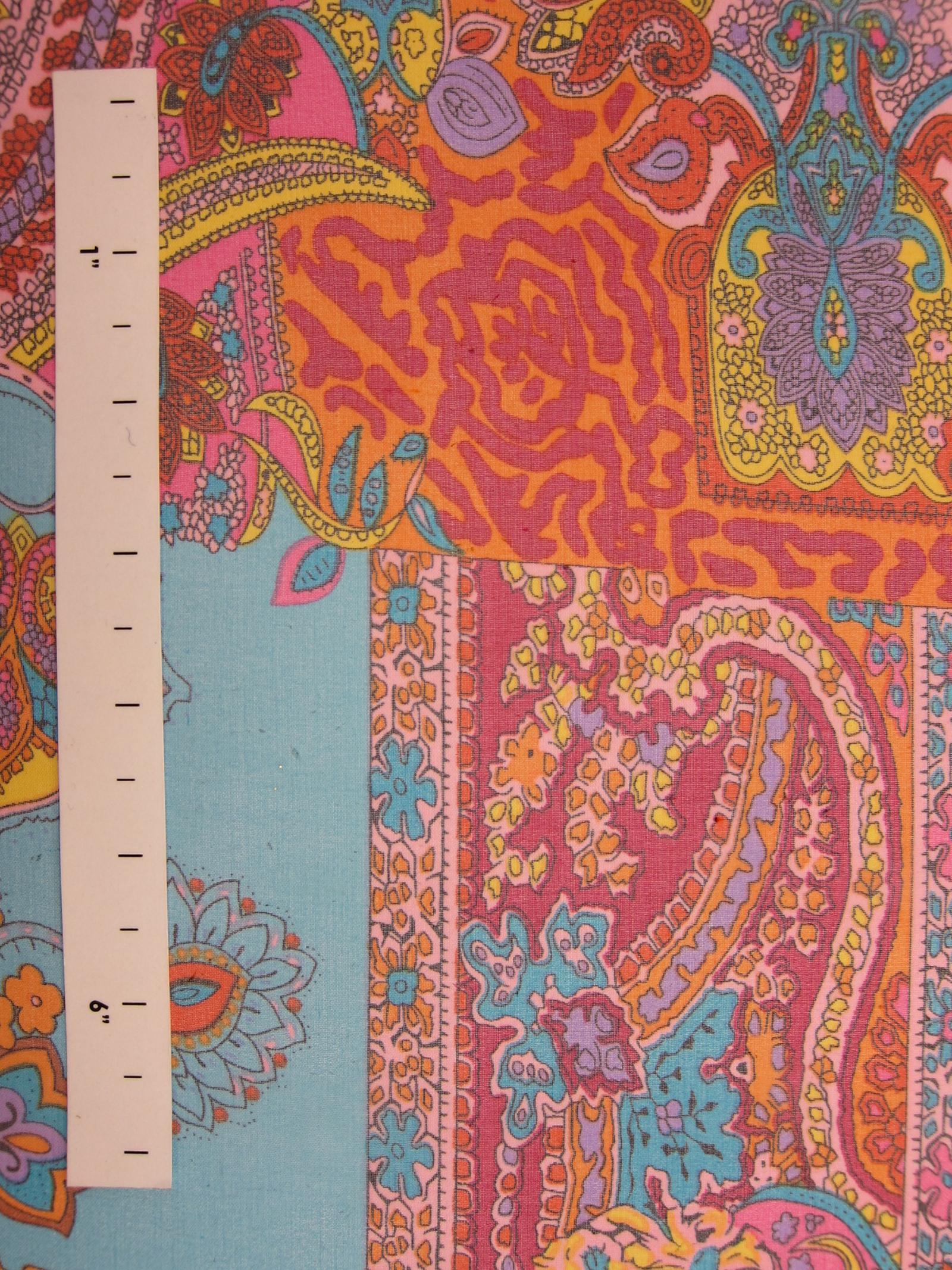 Printed Silk Chiffon0