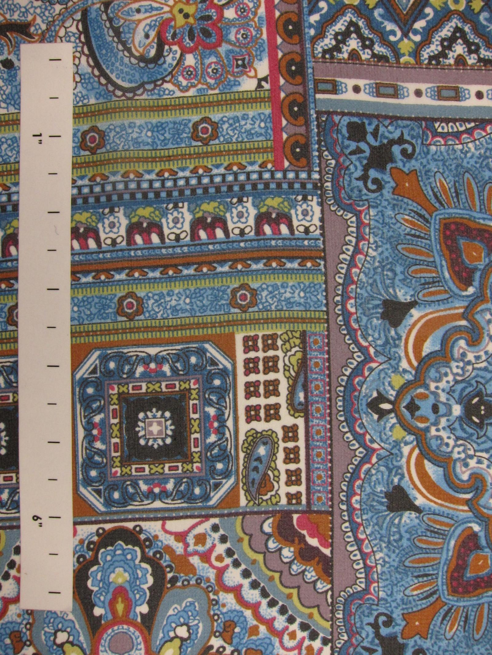 Printed Silk Chiffon0