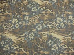 Printed and Painted Silk Crinkle Chiffon1