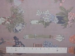 Printed Iridescent Silk Chiffon0