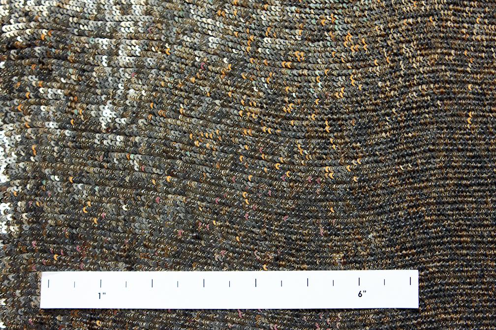 Sequins on Silk Chiffon1