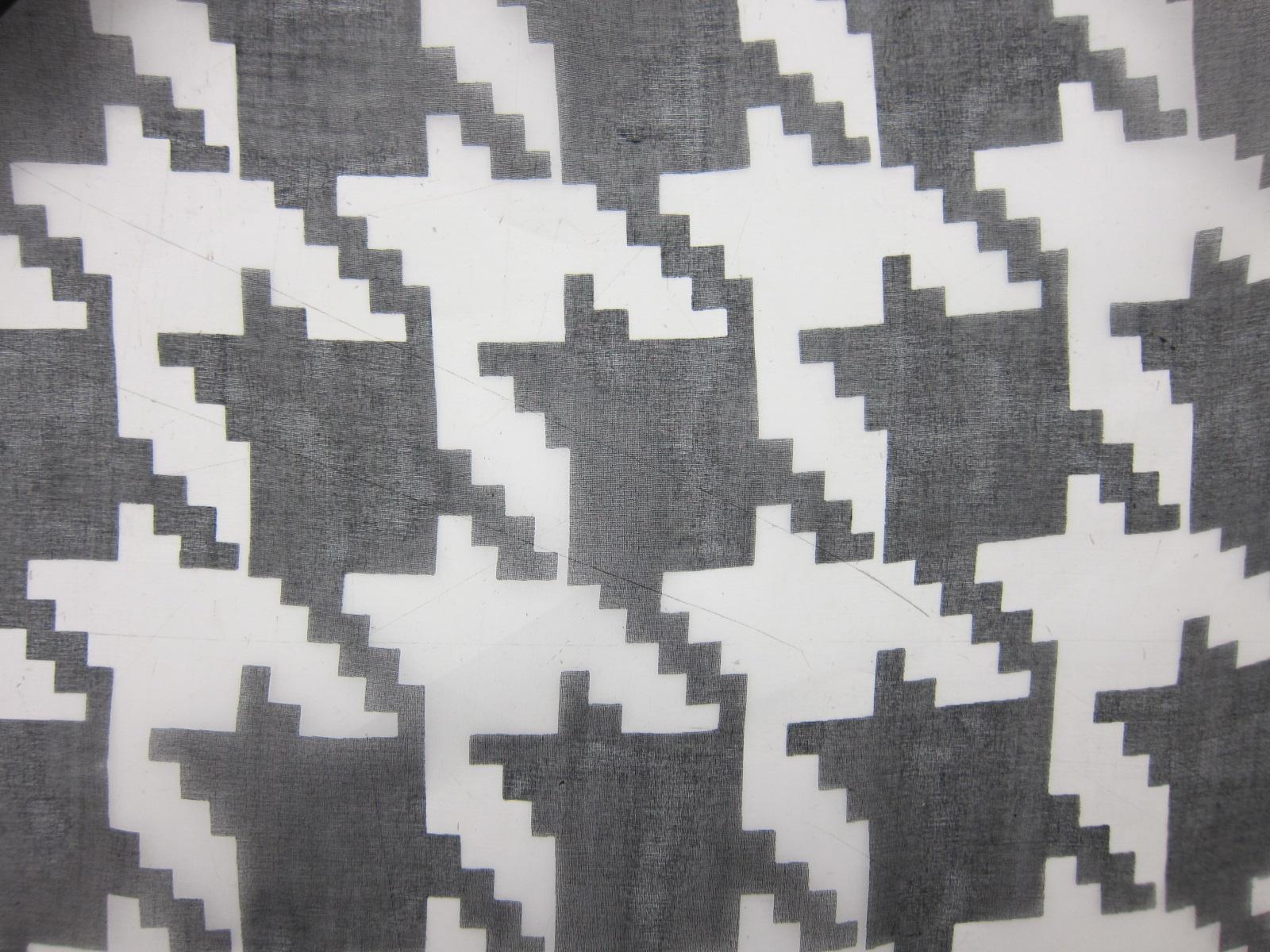 Printed Silk Organza0