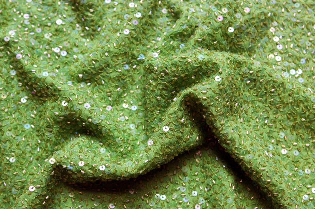Sequins on Silk Chiffon3