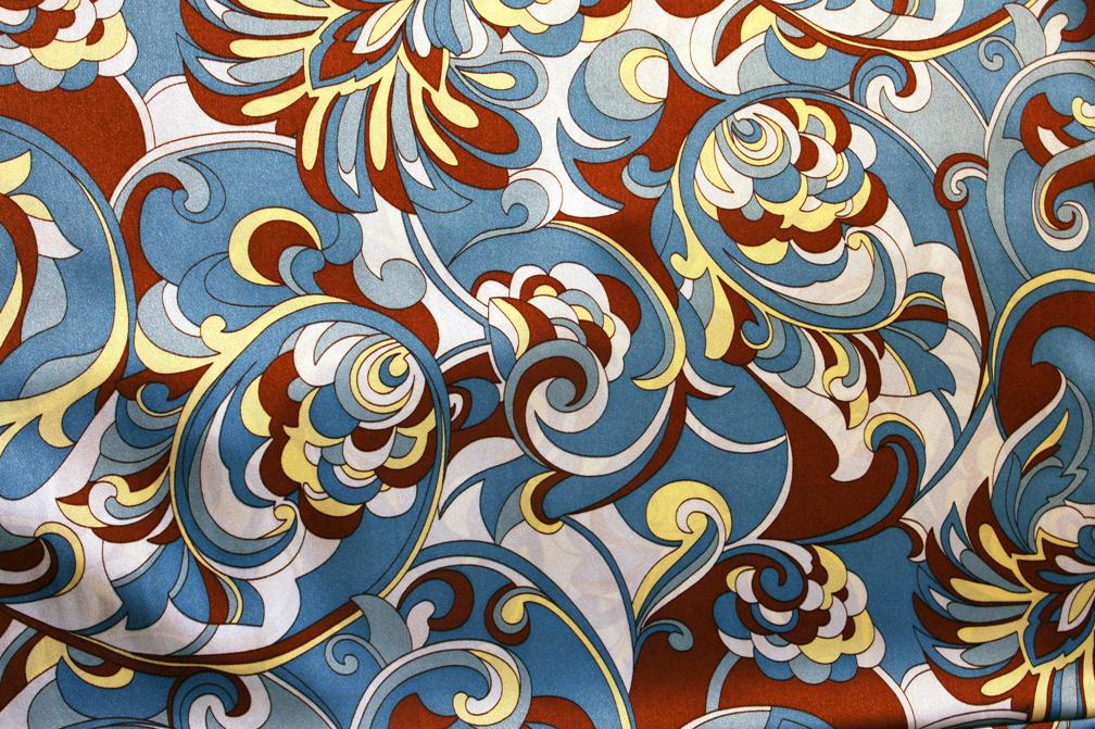 Printed Silk Charmeuse1