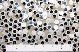 Sequins on Silk Chiffon1