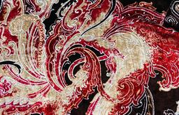 Printed Silk Panné Velvet1