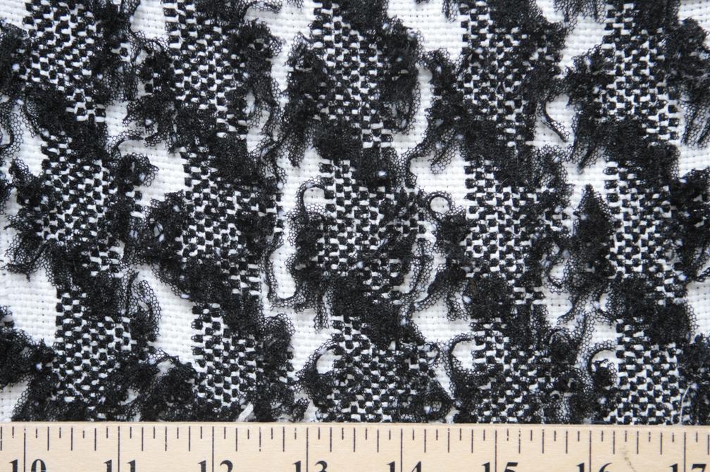 Cotton Novelty Tweed0