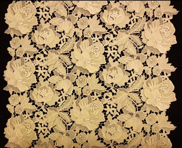 Metallic Guipure Lace3