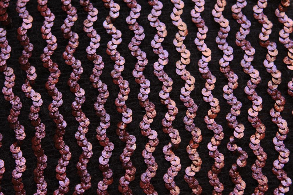 Sequins on Wool 0