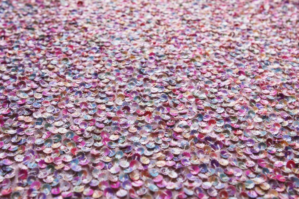 Novelty Sequins on Silk Chiffon2