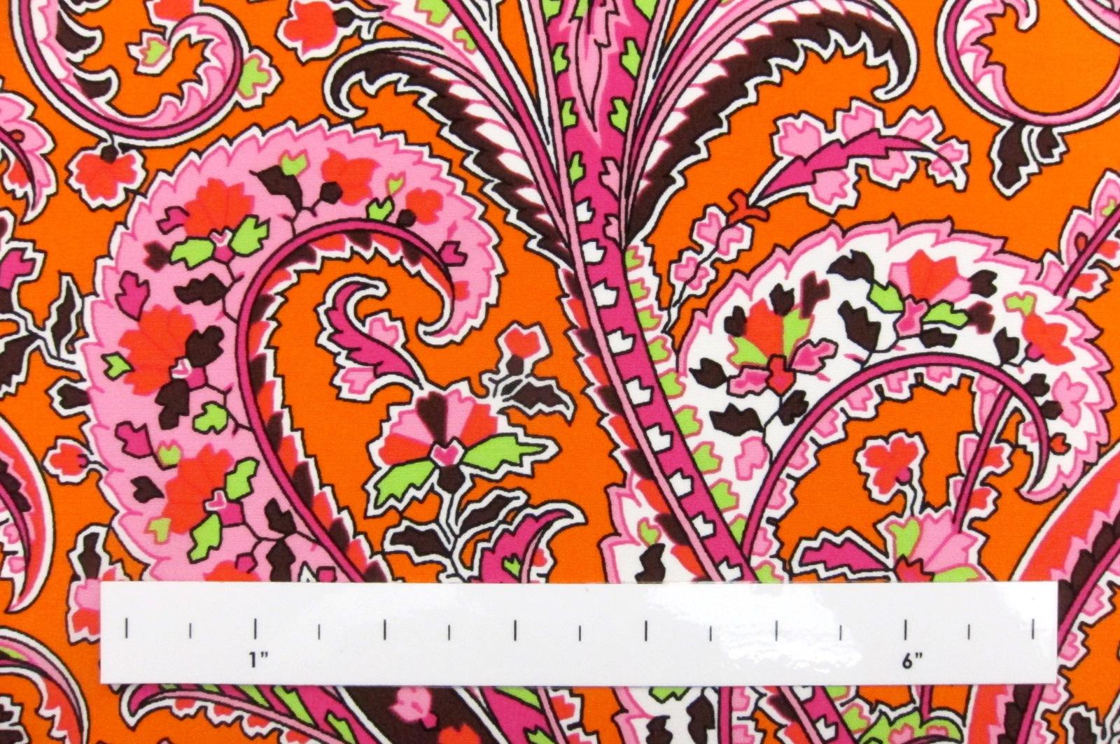 Printed Silk Crepe de Chine1