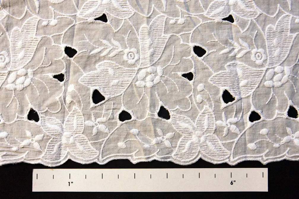 COTTON EYELET SECTION A2