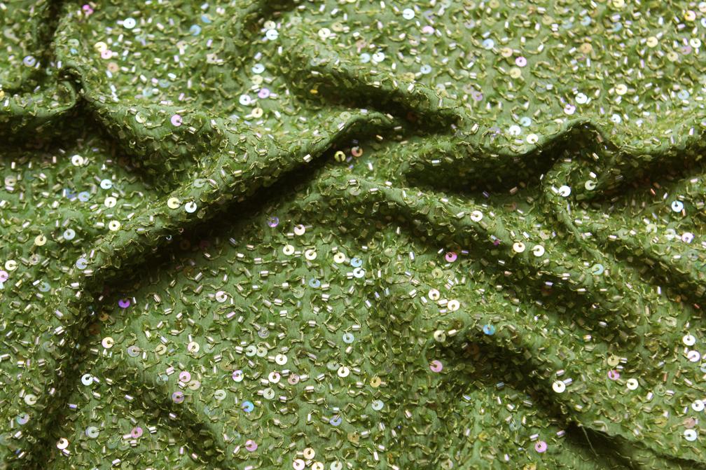 Sequins on Silk Chiffon3