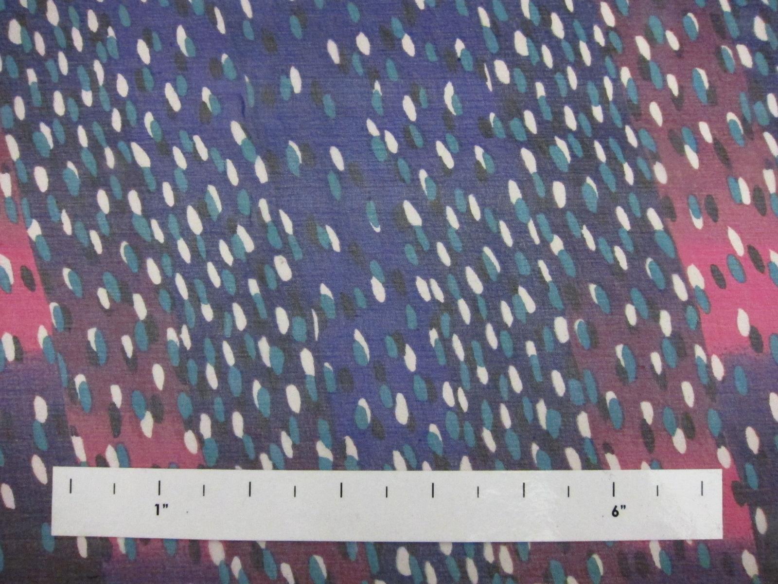 Printed Silk Chiffon0