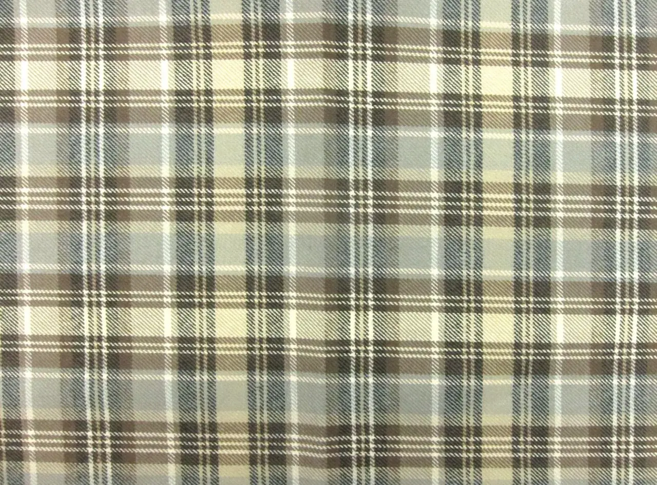 Heavy Woven Cotton Plaid0