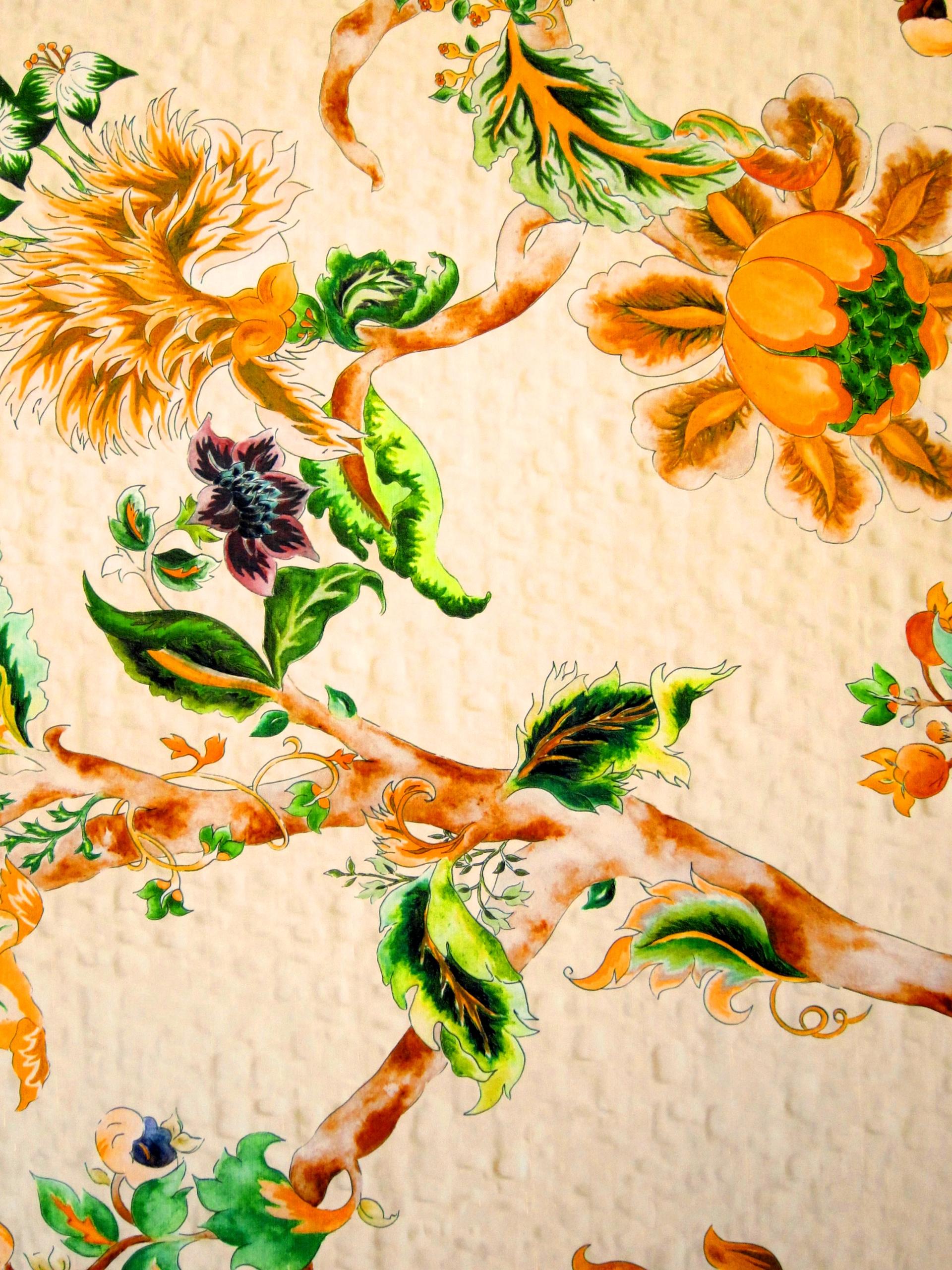 Printed Silk Shantung0