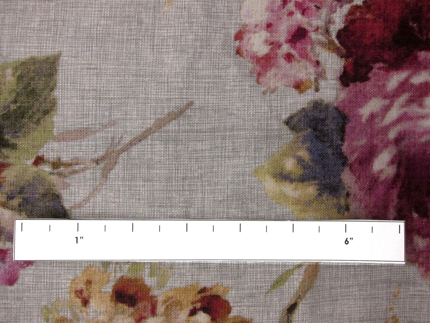 Linen Upholstery Floral Print1
