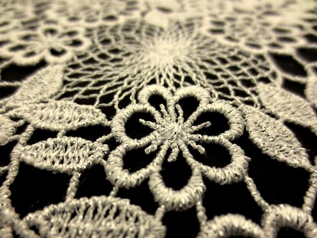 Metallic Guipure Lace2