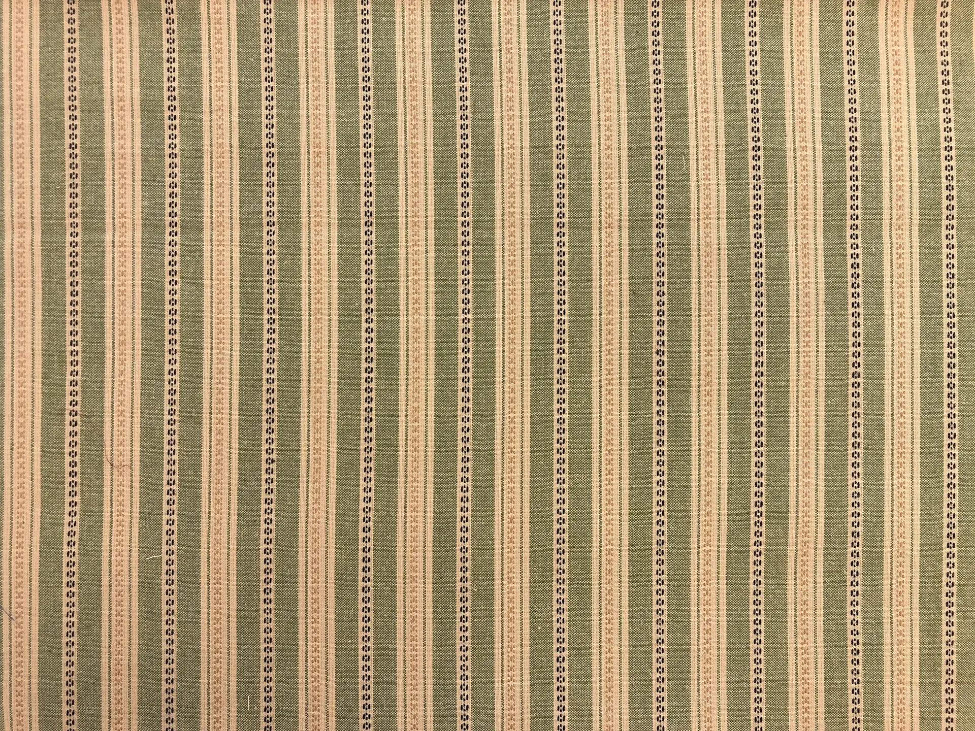 Woven Cotton Novelty Stripe in Avocado