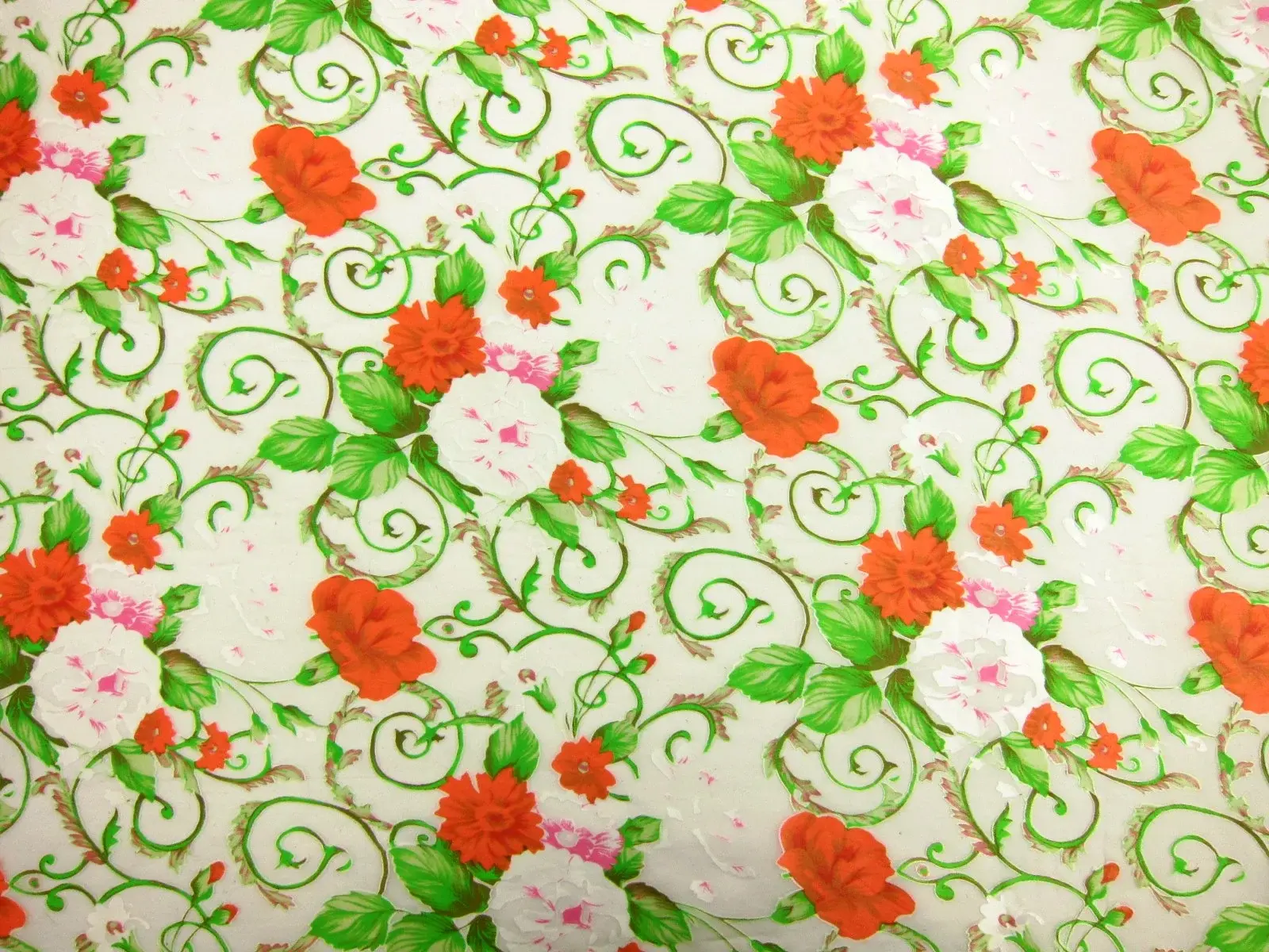 Printed Silk Burnout Chiffon0