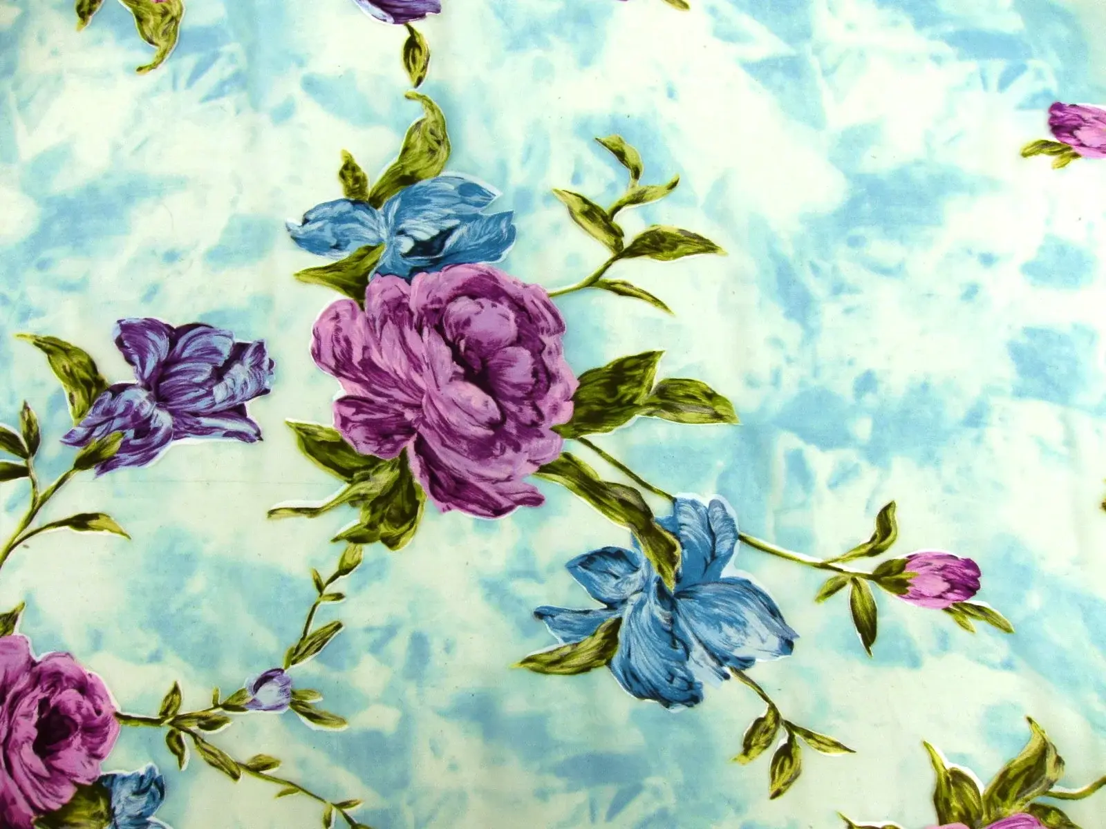 Printed Silk Burn out Chiffon0