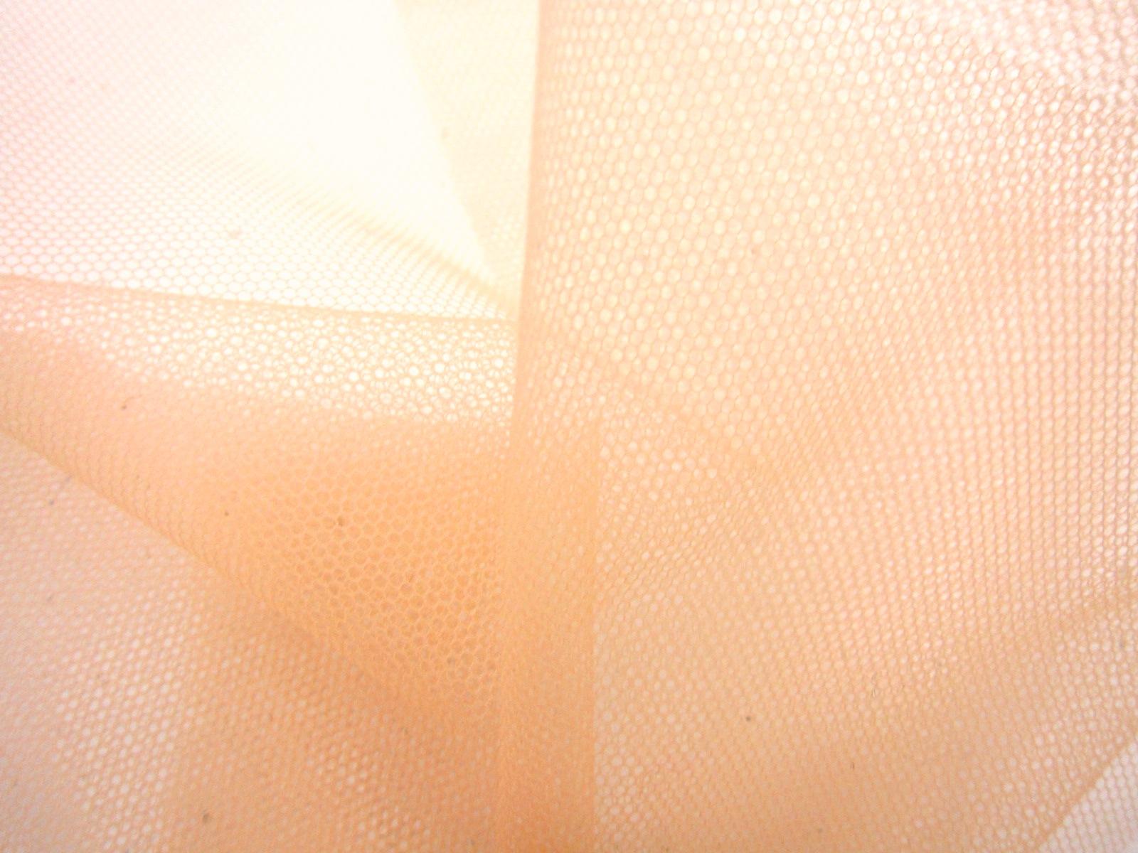 Italian Nylon Tulle in Mango