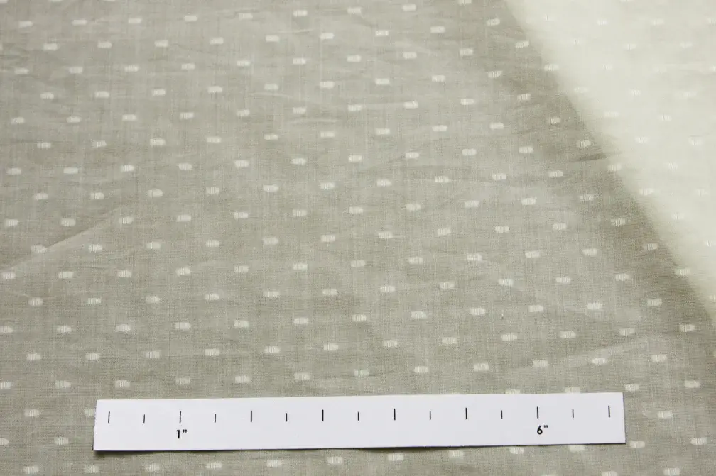 Silk Cotton Dobby Voile1