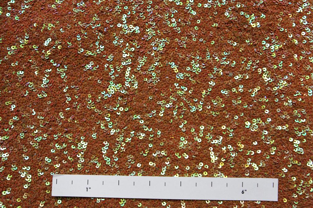 Sequins on Silk Chiffon1