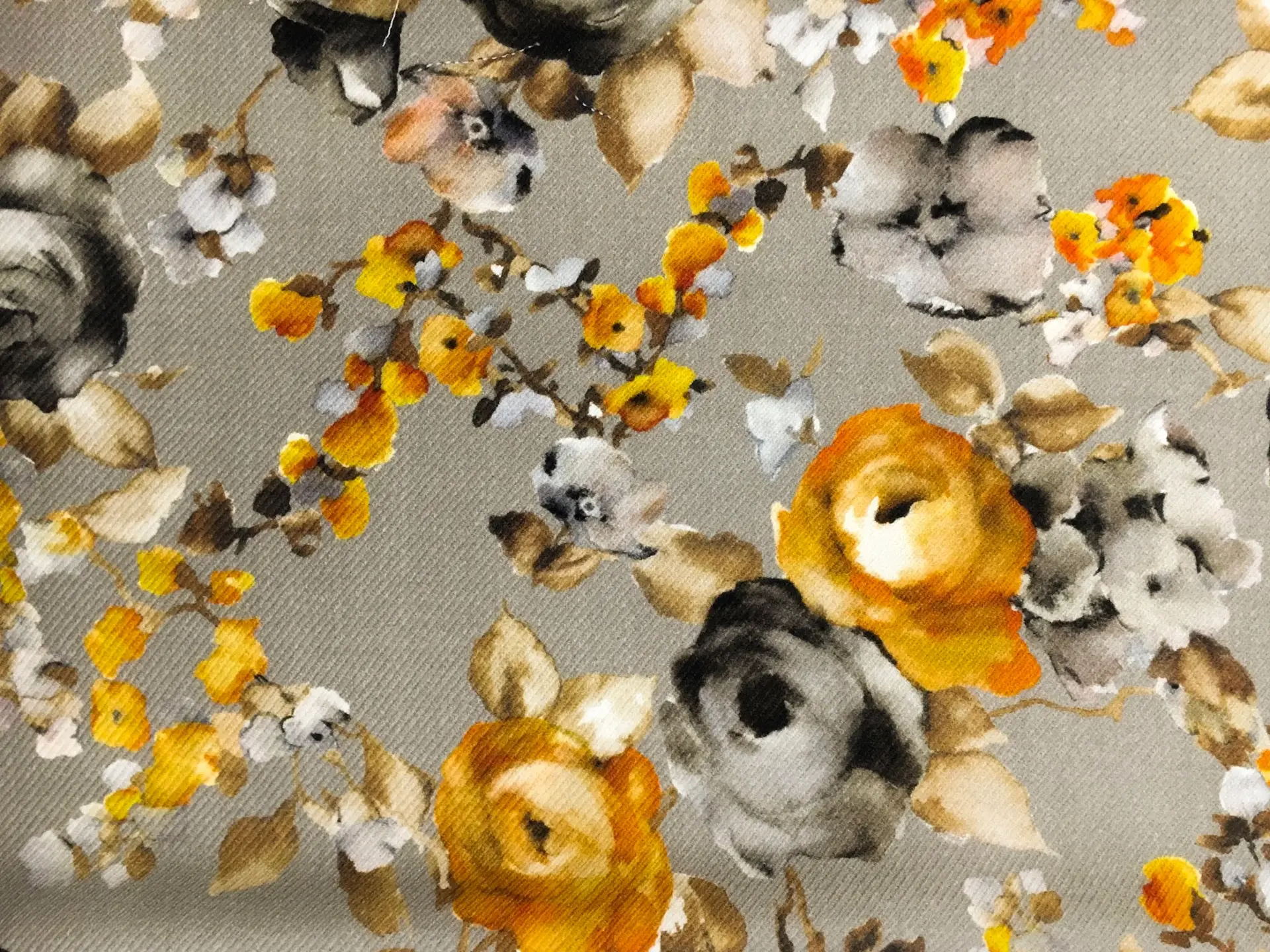 Italian Wool Twill Print0