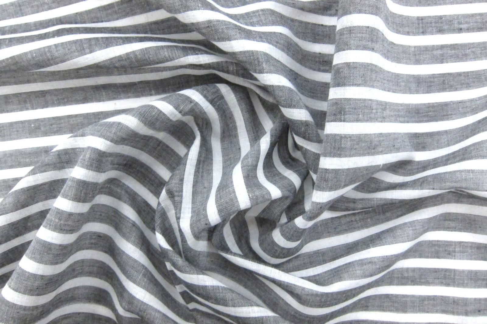 Indian Cotton Sheer Stripe1